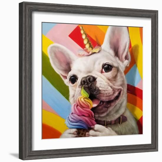 Rainbow Party-Lucia Heffernan-Framed Art Print