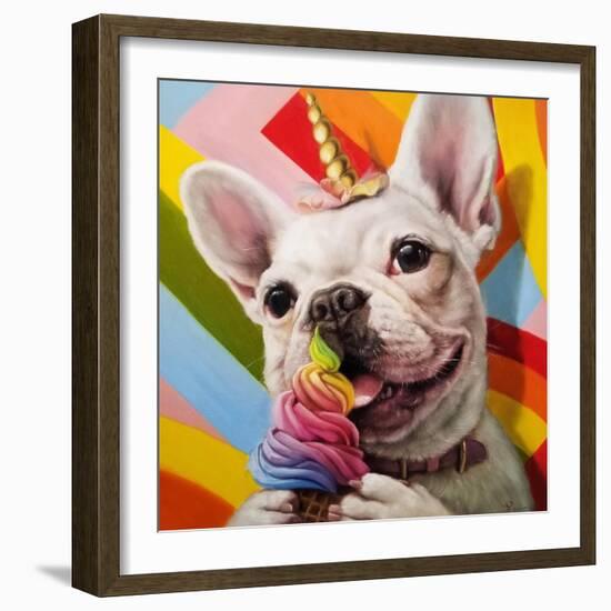 Rainbow Party-Lucia Heffernan-Framed Art Print