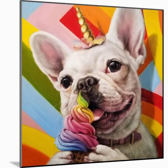 Rainbow Party-Lucia Heffernan-Mounted Art Print