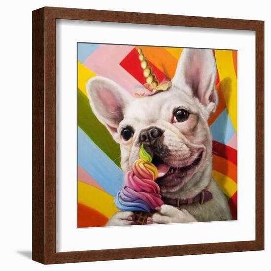 Rainbow Party-Lucia Heffernan-Framed Art Print