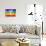 Rainbow Peace Flag-daboost-Art Print displayed on a wall