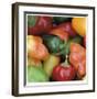 Rainbow Peppers-Stacy Bass-Framed Giclee Print