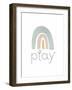 Rainbow Play I-Jarman Fagalde-Framed Art Print