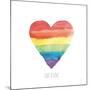 Rainbow Pride II Love-Sarah Adams-Mounted Art Print