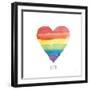 Rainbow Pride II-Sarah Adams-Framed Art Print