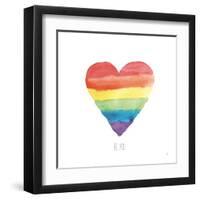 Rainbow Pride II-Sarah Adams-Framed Art Print