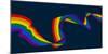 Rainbow Pride Peace Flag Design-ChrisGorgio-Mounted Photographic Print