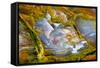 Rainbow Ridge Picture Agate-Darrell Gulin-Framed Stretched Canvas