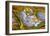 Rainbow Ridge Picture Agate-Darrell Gulin-Framed Photographic Print