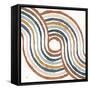 Rainbow Road II Thick Lines-Moira Hershey-Framed Stretched Canvas