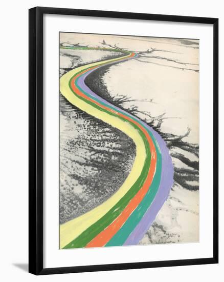 Rainbow Road-Danielle Kroll-Framed Giclee Print