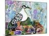 Rainbow Rock Little Heron-Lauren Moss-Mounted Giclee Print