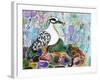 Rainbow Rock Little Heron-Lauren Moss-Framed Giclee Print