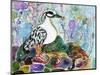 Rainbow Rock Little Heron-Lauren Moss-Mounted Giclee Print