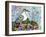 Rainbow Rock Little Heron-Lauren Moss-Framed Giclee Print