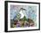 Rainbow Rock Little Heron-Lauren Moss-Framed Giclee Print