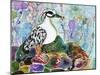 Rainbow Rock Little Heron-Lauren Moss-Mounted Giclee Print