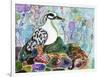 Rainbow Rock Little Heron-Lauren Moss-Framed Giclee Print