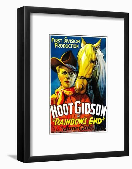 Rainbow's End, Hoot Gibson, 1935-null-Framed Photo