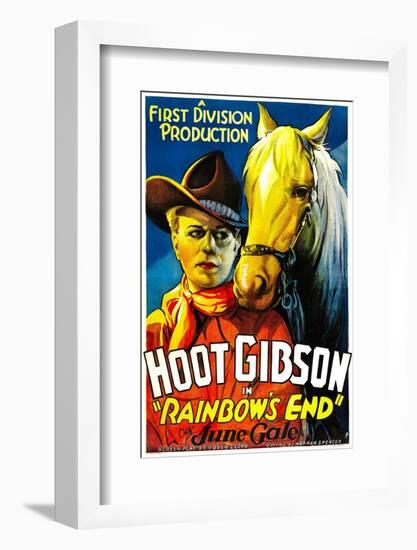 Rainbow's End, Hoot Gibson, 1935-null-Framed Photo