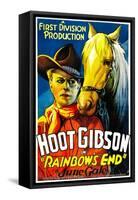 Rainbow's End, Hoot Gibson, 1935-null-Framed Stretched Canvas