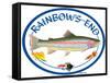 Rainbow's End-Mark Frost-Framed Stretched Canvas