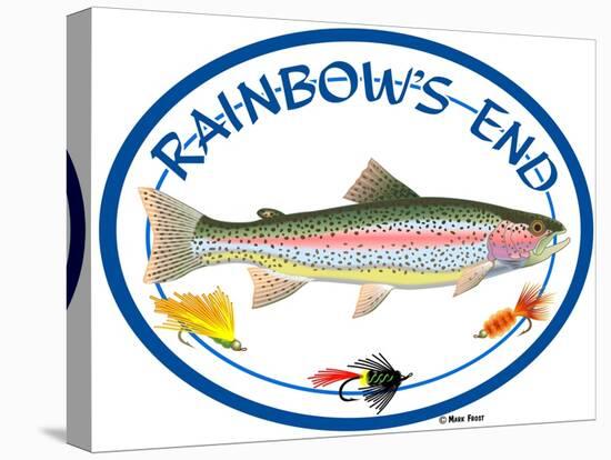 Rainbow's End-Mark Frost-Stretched Canvas