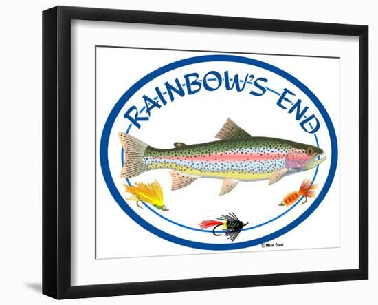 Rainbow's End-Mark Frost-Framed Giclee Print