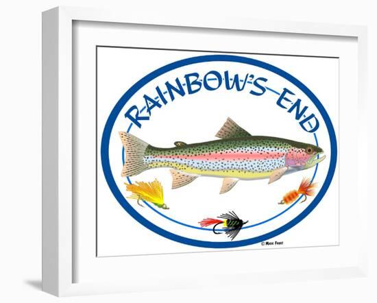 Rainbow's End-Mark Frost-Framed Giclee Print