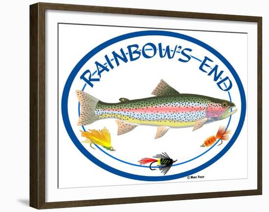 Rainbow's End-Mark Frost-Framed Giclee Print