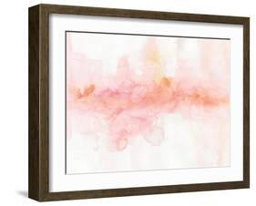 Rainbow Seeds Abstract-Lisa Audit-Framed Art Print