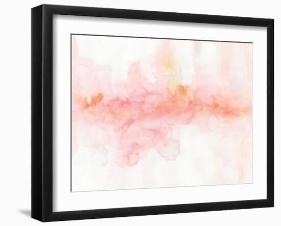 Rainbow Seeds Abstract-Lisa Audit-Framed Art Print