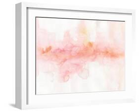 Rainbow Seeds Abstract-Lisa Audit-Framed Art Print