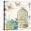 Rainbow Seeds Floral Birdcage III v2-Lisa Audit-Stretched Canvas