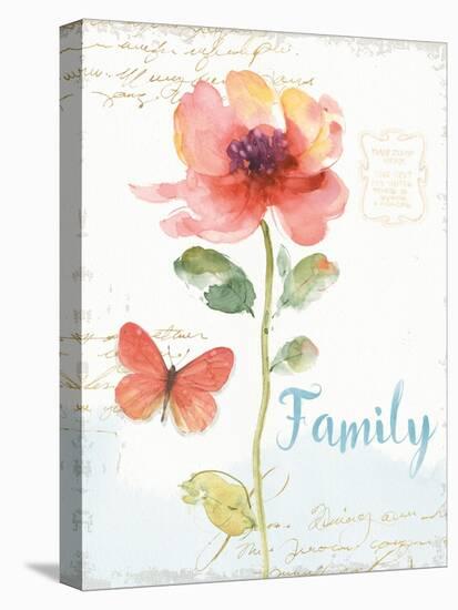 Rainbow Seeds Floral IX Family-Lisa Audit-Stretched Canvas
