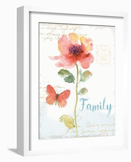 Rainbow Seeds Floral IX Family-Lisa Audit-Framed Art Print