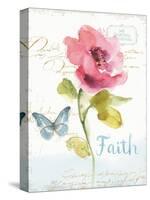 Rainbow Seeds Floral VI Faith-Lisa Audit-Stretched Canvas