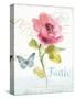 Rainbow Seeds Floral VI Faith-Lisa Audit-Stretched Canvas