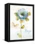 Rainbow Seeds Floral VII Hope-Lisa Audit-Framed Stretched Canvas