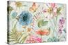 Rainbow Seeds Flowers I Gray-Lisa Audit-Stretched Canvas