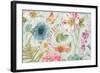 Rainbow Seeds Flowers I Gray-Lisa Audit-Framed Art Print