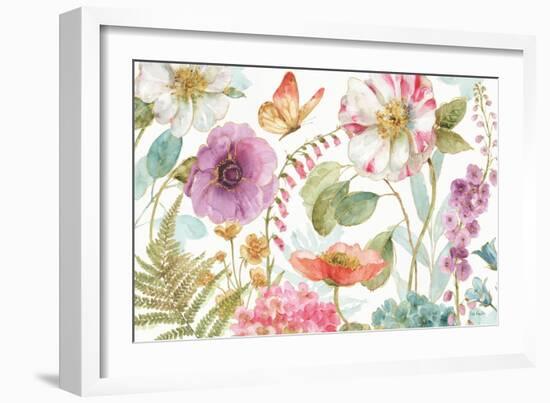 Rainbow Seeds Flowers I-Lisa Audit-Framed Art Print