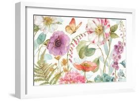 Rainbow Seeds Flowers I-Lisa Audit-Framed Art Print