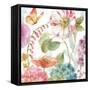 Rainbow Seeds Flowers II-Lisa Audit-Framed Stretched Canvas