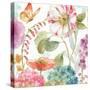 Rainbow Seeds Flowers II-Lisa Audit-Stretched Canvas