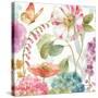 Rainbow Seeds Flowers II-Lisa Audit-Stretched Canvas