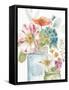 Rainbow Seeds Flowers IX-Lisa Audit-Framed Stretched Canvas