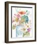 Rainbow Seeds Flowers IX-Lisa Audit-Framed Art Print