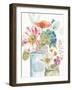 Rainbow Seeds Flowers IX-Lisa Audit-Framed Art Print