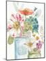 Rainbow Seeds Flowers IX-Lisa Audit-Mounted Art Print